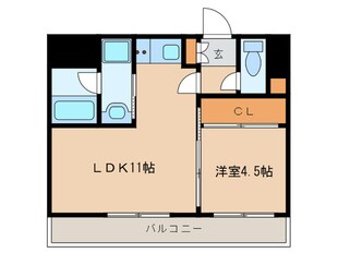 エステ－ト博多駅南ハウスの物件間取画像